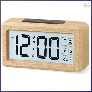aboveClock Wecker Digital Holz