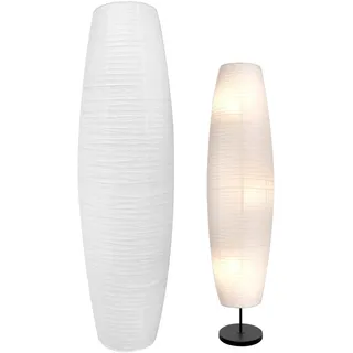 Papier Lampenschirm Reispapier Stehlampe Standleuchte Schirm Stofflampenschirm Tischlampenschirm Ersatzlampenschirme für Schlafzimmer Wohnraumlampe Stehleuchte Tischlampe Dekoration (Weiß)