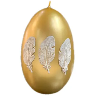 RAK Kerze Riesenei Osterei Deko Osterkerze 4585 großes Ei Gold 120/210