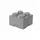 4 Noppen 25 x 18 x 25 cm 1-tlg. grau