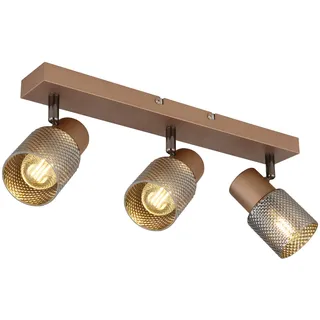 GLOBO Satella 3er Deckenspot 41 x 12,5 cm bunt