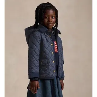 Polo Ralph Lauren für Mädchen. 312910983001 Steppjacke navy (5años= 109/116cm), Lässig, Recyceltes Polyester, Marine, Kinderbekleidung