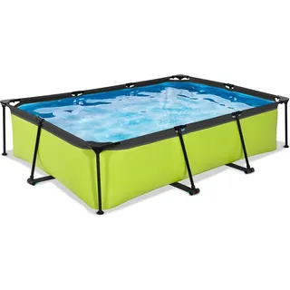 EXIT TOYS Lime Pool 300 x 200 x 65 cm mit Filterpumpe