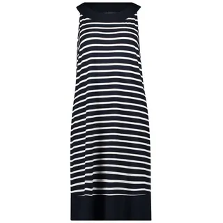Betty Barclay Sommerkleid Dunkelblau/Weiß 44
