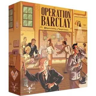 Salt & Pepper Games Operation Barclay – 2-Player WWII Intelligence Strategy Game | Bluffing, Deception & Card Play, Allied vs Abwehr Espionage, Medium Complexity, Ages 14+