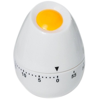 Atlanta 263 Kurzzeitmesser Ei Kurzzeitwecker Küchen Timer weiß Eiform Eieruhr