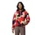 GroveTM Printed Fleece Mit Halbem Reißverschluss Washed Red Ikatbloom XS