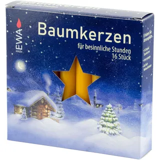 Puppenkerzen - Baumkerzen - Pyramidenkerzen weiß/rot/natur aus Wachs in verschieden Größen apog-versand (Baumkerzen Ø14x110mm, natur)