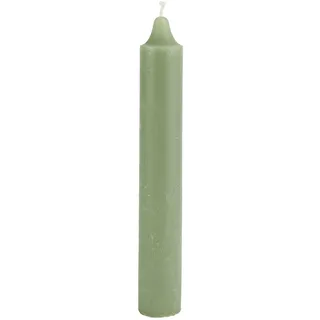 IB Laursen - Kerze, Stabkerze - Rustikal - Staubig Grün - Länge 25 cm - 1 Stück