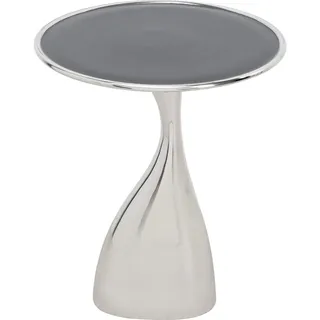 Kare DESIGN Beistelltisch Spacey 86393 Alu, Eisen, Stahl & Metall Silber