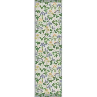 EKELUND MASTER WEAVERS 1692 Tischläufer Tischläufer Solblå 599 35x120 cm, Pixel gewebt (6-farbig) bunt