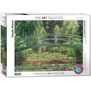 Eurographics 6000-0827 - Japanische Brücke von Claude Monet , Puzzle, 1.000 Teile