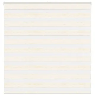 vidaXL Doppelrollo Zebrarollo 140 x 150 cm Marmorbeige