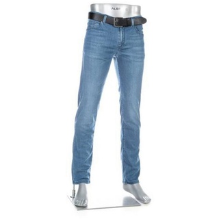 Alberto Stretch-Jeans - PIPE - Light Tencel Denim blau 33/34