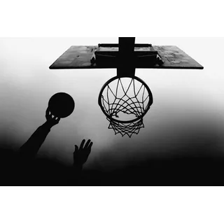 Papermoon Premium collection Fototapete Sport Basketball (B x H: 200 x 149 cm, Vlies)