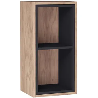 loft24 Hängeregal Langley - Wandregal Regal Bücherregal, Wandregal Regal 2 offene Fächer, FSC®-zertifiziert, Breite 30 cm