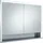 100 cm silber eloxiert offenes Fach