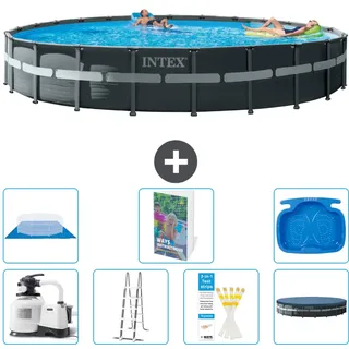 Ultra Xtr Pool Rund - 732x132 Cm - 8-teilig  S662