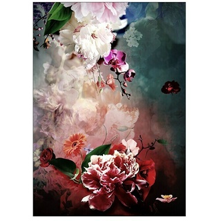 ProArt Bild Alu-Art  (Colourful Baroque Flowermix, B x H: 70 x 100 cm)