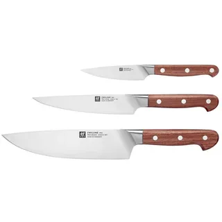 Zwilling Pro Wood Messerset 3-tlg. Braun