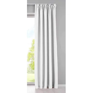 Gardinenbox NewYork verdeckte Schlaufen 295 x 245 cm weiß
