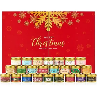 luxuskollektion Kerzen Adventskalender 2024 Frauen Männer Kalender