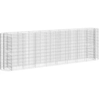 vidaXL Gabionen-Hochbeet 330 x 50 x 100 cm