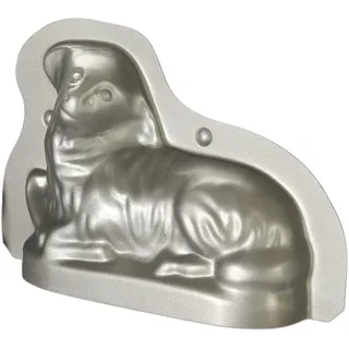 Lares Osterlamm Backform 3D, Antihaftbeschichtung, Lamm Motiv, Kuchenform für Ostern 0,5L(16,5 x 11 cm)
