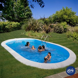 Gre Pool-Set 2024, Weiß, Metall, 320x150x600 cm, Freizeit, Pools und Wasserspaß, Pools, Stahlwandpools