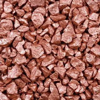 Dekosteine burgund 1 Kg Größe ca. 9mm - 13mm - Deko Steine für Haus und Garten günstig zu kaufen - Streudeko / Tischdekoration (kupfer)