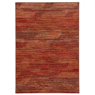 Pergamon Samba Verlauf Designer-Teppich 140 x 200 cm Rot