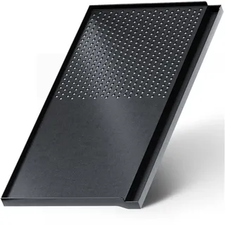 evocamp Grillplatte 45 x 24 cm Aluminium Schwarz