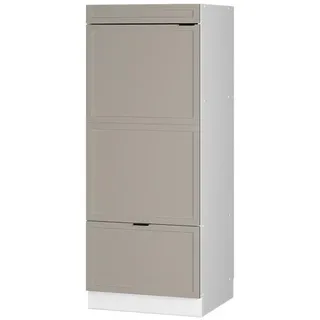 Vicco Mikrowellenschrank Fame-Line 60 x 0 x 0 cm Grau-Beige