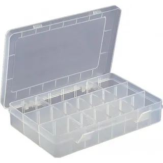 15 Raster Sortierbox Sortimentsboxen Einstellbar Fächer für die Schmuck, Perlen und andere Mini waren Sortierkästen Schmuckschatulle Werkzeugcontainer