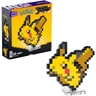 Mega Construx Pokémon Pikachu Pixel Art Figur 23 cm