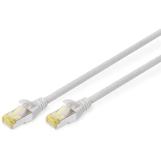 Digitus Patchkabel S/FTP Cat6A 0,25 m Grau