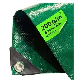 TK-Gruppe Schutzplane 2 x 2 m Grün