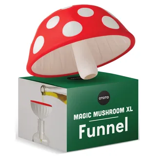 Faltbarer Küchentrichter, großer Trichter, magischer Pilz