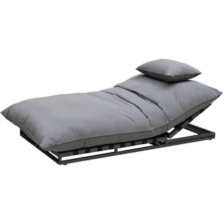 clemento Bona Loungeliege 200 x 120 x 45 cm Anthrazit