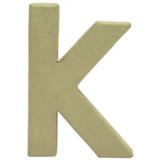 Décopatch AC823C - Kleiner Buchstabe aus Pappmaché, k 1,5x8,5x12cm, perfekte Deko für das Zuhause, 1 Stück
