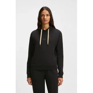 BOSS Hoodie CP Stripe Hoodie mit kontrastfarbener Kordel schwarz L (40)