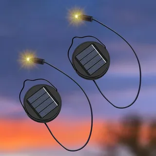 Packung Mit 2 Aa 600mah Ersatzspitzen Für Solarleuchten Im Außenbereich, Wasserdicht, Für Garten, Hof, Dekorationen Und Diy-geburtstagsgeschenke.