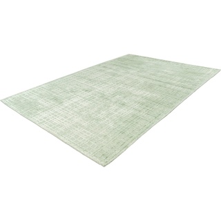 Teppich Karma 125, Padiro, rechteckig, Höhe: 8 mm, Handgewebter Teppich mit 3D-Design, weiche Haptik, pflegeleicht blau