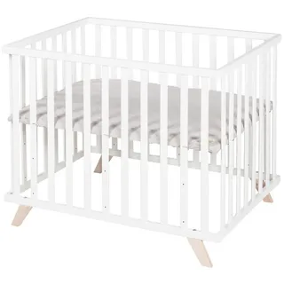 roba Laufgitter, Weiß, Holz, Rechteckig, 73x77x98.5 cm, Babymöbel, Laufstall Baby