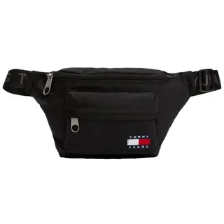 Tommy Jeans, Schwarz, Einheitsgröße, Essential Daily Bauchtasche mit Reißverschluss und verstellbarem Riemen - Einheitsgröße