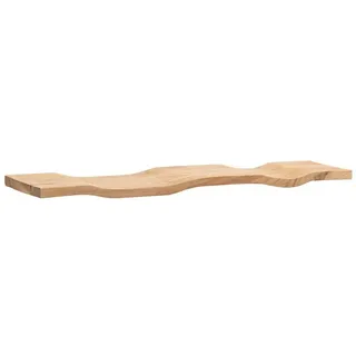 moebelfaktor Wandregal Aros, Akazie Massivholz, Breite 40 bis 120 cm, braun, Wandboard, Landhaus braun 80 cm x 3 cm x 20 cm