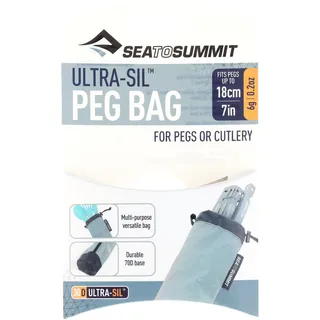 Sea to Summit Ultra-Sil Peg & Utensil Bag Packsack 0,0 cm aus Nylon Grau