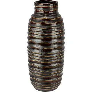 I.GE.A. Blumenvase 29 cm Braun