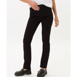 5-Pocket-Jeans BRAX "Style MARY" Gr. 48K (24), Kurzgrößen, schwarz Damen Jeans 5-Pocket-Jeans