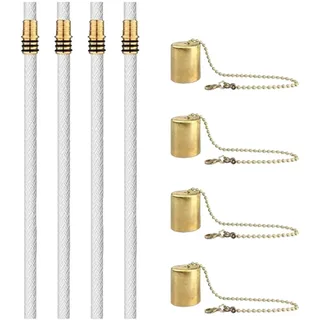 Zdprkqzvz Weinflaschenlampe und Fiberglasdocht-Set für Weinflasche, Lampe, Gartenfackel, Weihnachtsdekoration, Heimdekoration